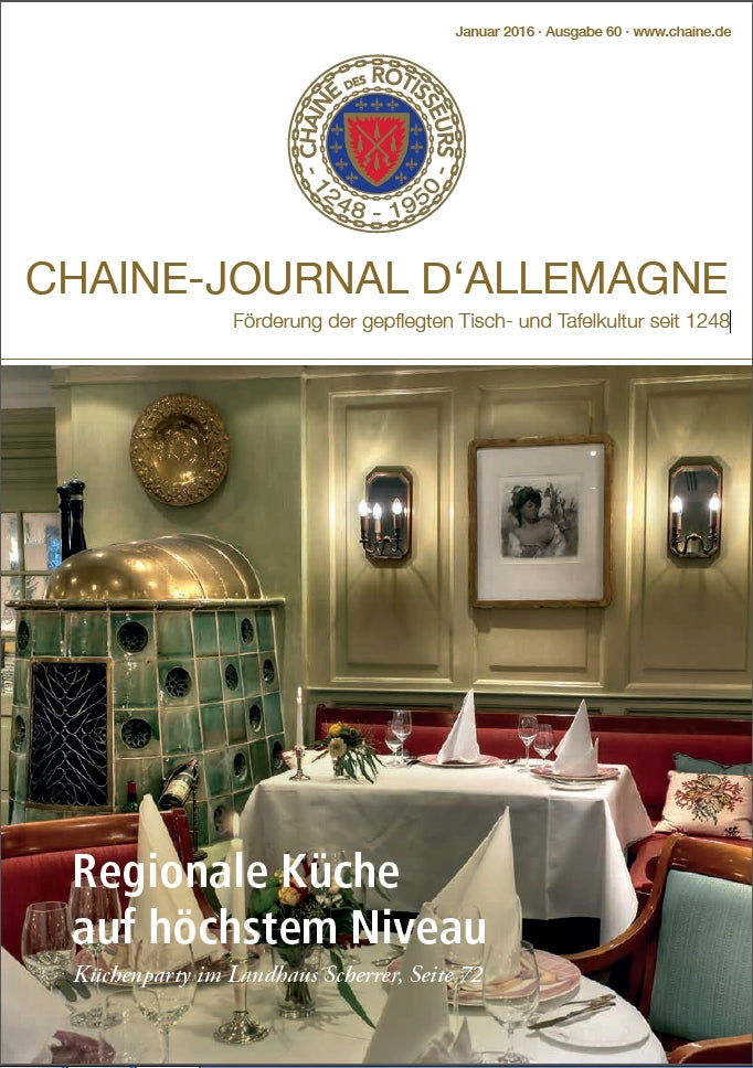 Edelbrennerei Robert Gierer | CHAINE-JOURNAL D‘ALLEMAGNE Januar 2016