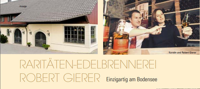 RARITÄTEN-EDELBRENNEREI ROBERT GIERER